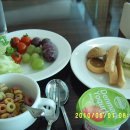 출장중 먹은음식들-인천공항 라운지 마티나/기내식/심천쪽 호텔의 조식 이미지