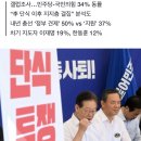 이번주 갤럽 정당지지도 여론조사 결과 이미지