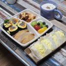 창원 단체 도시락 로즈앤 키토김밥 에그샌드위치 후기