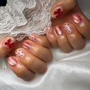 심곡동 피노키오 상가 | 부천역네일샵 추천 핑크 감성 가득한 손수네일 2월 이달의 네일 만족 후기