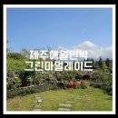 [제주애월민박] 제주공항 가까운 숙소 애월읍숙소 그린마멀레이드