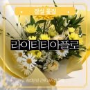석촌역 꽃집 라이티티아플로 24시 무인 꽃다발 선물 후기