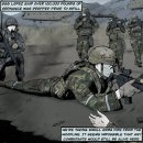 미국의 작가가 그린 2차 한국전쟁 만화 이미지