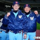 &#34;2015년 대한민국 야구대제전&#34; 경기 후 신일고, 휘문고 출신 현역 선수 단체 사진 이미지