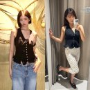 아이브 레이 착용 ZARA 자라 홀터넥 탑 , 피팅 후기