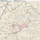 태청산[太淸山] 593m 전남 영광 / 장성 이미지