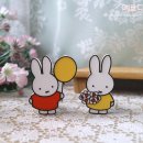 토끼공방 | 미피 차량용방향제 주문제작 후기, 토끼 석고방향제 경성대 부경대 부산공방 예쁘다
