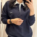 스포티브 | TANNAT 타낫 스포티브 스웻셔츠 네이비 착샷 Mens sportive sweatshirt navy