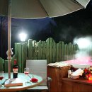 숲속의 통나무집 이미지