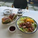 샐러드하우스 - 아산시 월천6길 31 | 창원 사림동 브런치 맛집 추천 윗하우스 창원점 샌드위치와 샐러드 솔직후기