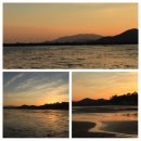 해변노을 이미지