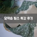 묘약솝 릴스 특강 후기