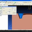 Dynamic sectioning을 이용한 툴 패스 검증 이미지