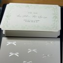 [2025.03.24] 디얼디어(Dear.deer) 샘플 청첩장 수령 후기ㅣ추후 주문 예정💖