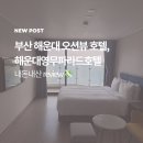 로렌이랑 도도네집 | 해운대 호텔 또간집, 위치/청결/가격 다 만족스러운 해운대영무파라드호텔 (반려동물 동반가능, 전객실...