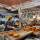 광장시장 먹거리 간식 (모녀김밥, 찹쌀꽈배기, 호떡) 후기