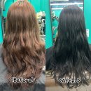 대연산업 | 대연동미용실 | 부산 남구 1인헤어샵 헤어오지지 매트 다크브라운 톤다운 2주 물빠짐 후기