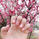 늘예솔네일 | 오산네일추천 로제네일 봄네일 후기 유지력좋고 너무 예뻐!