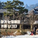 CW-1348-01 | 아기랑 가기 좋은 의정부 카페 : 나크타 (빵, 눈썰매장, 벽난로, 고양이)