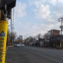 삼성래미안 정문 앞 (보라중 쪽) | [동대문구]전농삼성래미안 임장후기