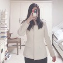 클로디아 | 겨울 하객룩으로 딱! 시에 sie 클로디아 스퀘어넥 블랙/크림 재킷 리뷰