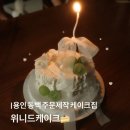 위니드 | [용인/동백] 위니드케이크| 레터링 케이크, 주문제작 케이크, 생화 케이크, 내돈내산 후기