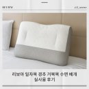 하나로컴퓨터세탁 | 리보아 일자목 경추 거북목 수면 베개 실사용 후기