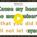 MR - Because of you/ Kelly Clarkson 이미지
