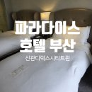 파라다이스호텔신관 | 파라다이스 호텔 부산 신관 디럭스 시티뷰 라운지 패키지 객실편