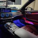 벤츠마이스터 | 스팅어 마이스터 무빙 엠비언트 시공, 순정연동 설정 벤풍구 튜닝 전문점