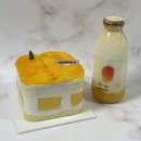 파랑새 노래연습장 | 성수 스트로베리32 망고케이크 미니, 망고우유 맛, 당일예약후기