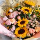 해바라기가 있는 풍 이미지