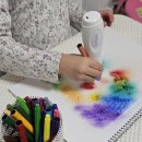 미술놀이 | 집에서 즐기는 유아미술 포인트라인 전동에어브러쉬 마커세트 미술놀이 후기