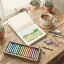 부드러운 오일파스텔로 그리는 풍경화 | 오일파스텔 그림 그리기 입문 풍경화와 꽃으로 시작하는 취미미술