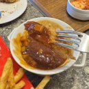 킹돈까스 | 청송 맛집 소노벨 리조트 1층 빠띠오 애플 킹 돈까스 후기