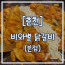 비와별닭갈비본점 | 춘천 주민 상어씨 Pick 철판 닭갈비 맛집ㅣ비와별 닭갈비 본점 치즈닭갈비 솔직 후기