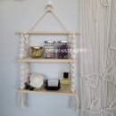 마크라메 2단 휴지걸이 만들기 이미지