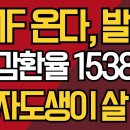 IMF 온다, 발칵/체감환율 1538원/각자도생이 살 길 ﻿강신업TV 이미지