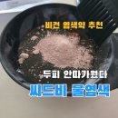 머리 물들이는 날 | 비건 염색약 씨드비 물염색 후기, 두피 가려움 없이 새치 커버