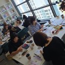 감성가득 수채 캘리그라피 이미지