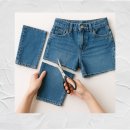 의류 재활용 리폼과 수선 이미지