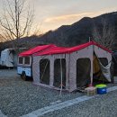 솔담길 오토 캠핑장 | 삼국유사테마파크 눈썰매장 근처에 있는 군위 한밤 솔담길 오토캠핑장