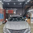 수완점현대자동차 | ​[수완 자동차유리] YF 소나타 전면유리 교체 및 루마 썬팅 시공 후기