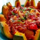 훈제오리 단호박찜 만드는 법 단호박 오리찜 훈제오리 요리 이미지