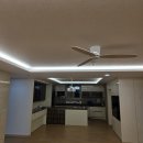 세븐일레븐 원주혁신중흥점 | 원주 아파트리모델링｜중흥S클래스 무몰딩 두줄 간접조명과 루씨에어 실링팬 시공 후기