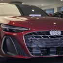 아우디 도산대로 2026 A6 55 TFSI qu. S-line 그레나딘 레드 출고 프로모션 사전계약