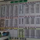 함양터미널 시외버스시간표 & 요금표...지리산(삼정-양정,음정)시간표 이미지