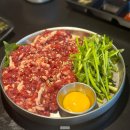 서울 강남구 / 선릉역술집 &#39;Korea Bistro Beef 유케집&#39; 차돌박이육회, 막국수, 미나리전 후기
