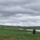 몽골 초이발산, 폭우로 초원길이 끊기다 이미지