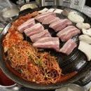 솥뚜껑 삼겹살 이미지